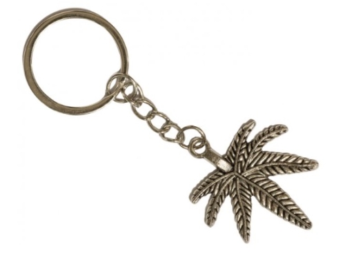 Přívěšek na klíče marihuana